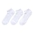 デュアリグ（DUARIG）底パイル スニーカーソックス 3足組 27～29cm 6S0078-WASK-894GSA WHT