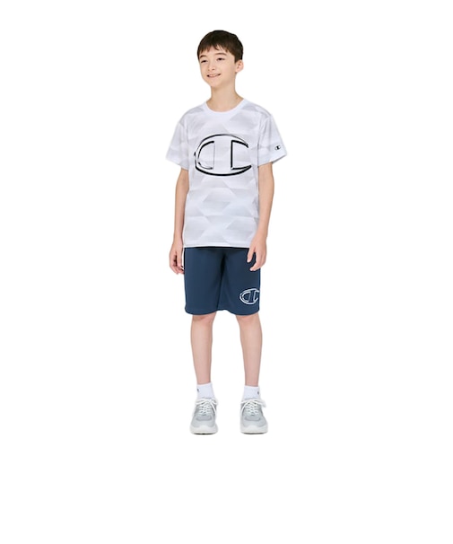 チャンピオン（CHAMPION）ジュニア Tシャツ アンド ショーツセット CK-DSW04 010