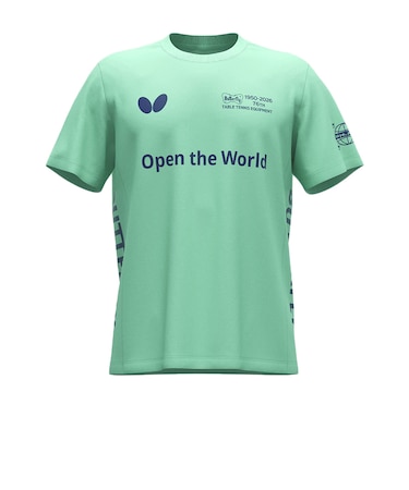 バタフライ（Butterfly）卓球ウエア シャツ セルサード・Tシャツ 47820-112