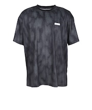 アクター（AKTR）バスケットボールウェア メルト カモ カモ ルーズフィット スポーツ 半袖 Tシャツ 126-028005-BK