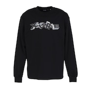エクストララージ（XLARGE）ロンT 3Dロゴ 長袖Tシャツ 101261011010-BLACK