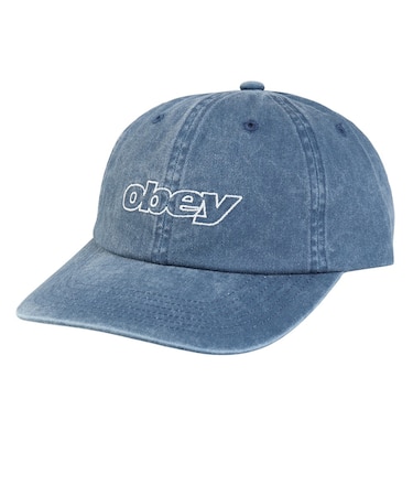 オベイ（OBEY）帽子 SLANTED 6パネル STRAPBACK キャップ 100580438NVYO26P