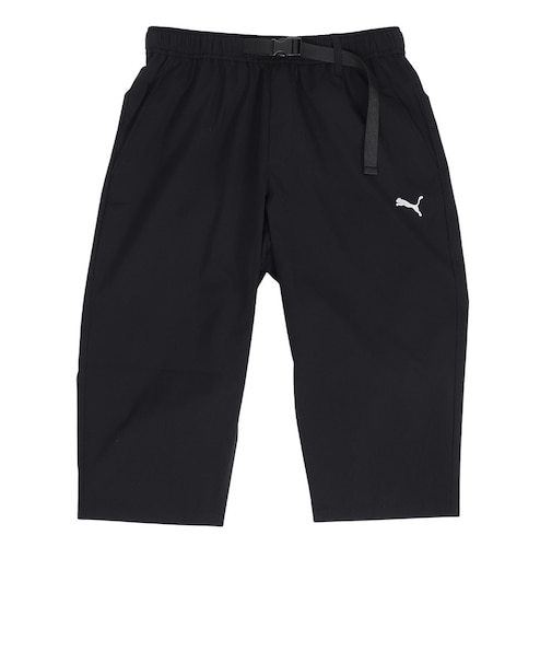 プーマ（PUMA）ESS リップストップ 3/4 パンツ 693744 01 BLK