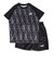 プーマ（PUMA）ジュニア TAD ESS AOP ポリ Tシャツ&ショートパンツ 上下セット 694286 01 BLK