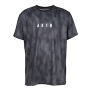 アクター（AKTR）バスケットボールウェア メルト カモ ロゴ スポーツ 半袖 Tシャツ 126-027005-BK