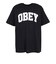 オベイ（OBEY）カレッジエイト 半袖Tシャツ 163303941BLKO26P