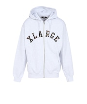 エクストララージ（XLARGE）CAMO PATCH ジップアップ フーディトレーナー 101261012012-ASH