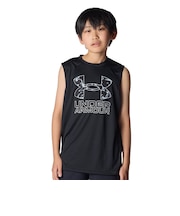 アンダーアーマー（UNDER ARMOUR）ジュニア テック ハイブリッド プリント タンクトップ 6007590 002