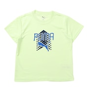 プーマ（PUMA）ジュニア アクティブ スポーツ ポリ グラフィック 半袖Tシャツ 694593 38 FGRN