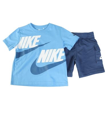 ナイキ（NIKE）トドラー セットアップ CARGO SHORT 上下セット 76J213-C54