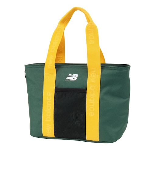 ニューバランス（new balance）クーラートートバッグ 緑×黄 10L