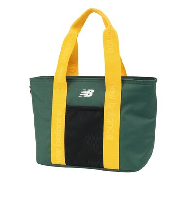 ニューバランス（new balance）クーラートートバッグ 緑×黄 10L AC2887ETFN 保冷バッグ 保温バッグ トートバッグ
