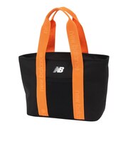 ニューバランス（new balance）クーラートートバッグ 黒×オレンジ 10L AC2887EBSZ 保冷バッグ 保温バッグ トートバッグ
