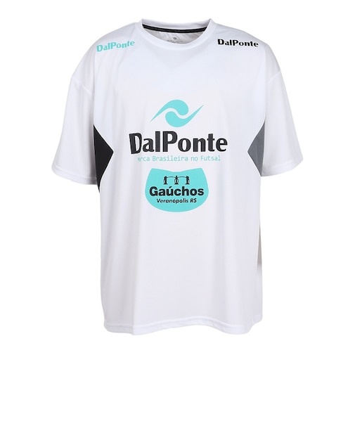 ダウポンチ（DalPonte）サッカー フットサルウェア NOVENTAビッグシルエット プラクティスTシャツ DPZ0467-WHITE