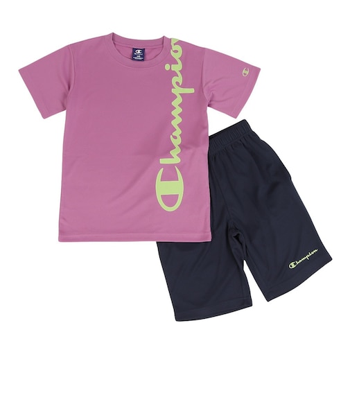 チャンピオン（CHAMPION）キッズ 半袖Tシャツ ショートパンツ セット CK-DSW02 920
