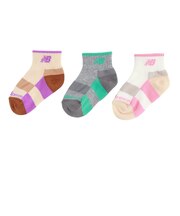 ニューバランス（new balance）ガールズ 3足組 ソックス LAS55649AS3