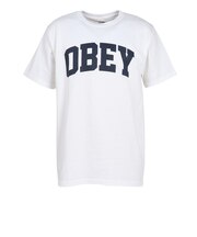 オベイ（OBEY）COLLEGIATE STANDARD 半袖Tシャツ 163303941WHTO26P