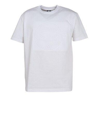 ピッチングニンジャ（PITCHING NINJA ）野球ウェア エンボスロゴ 半袖 Tシャツ OT0126SS0002-WHT