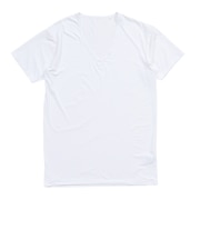デュアリグ（DUARIG）ドライプラスクール ドットメッシュ Vネックシャツ 6S0002-WAUW-891GC WHT