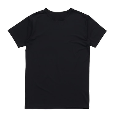 デュアリグ（DUARIG）ドライプラスクール ドットメッシュ クルーネック半袖シャツ 6S0004-WAUW-891GC BLK