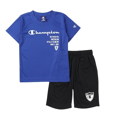チャンピオン（CHAMPION）半袖Tシャツ ショーツ 上下セット CK-DSW05 340