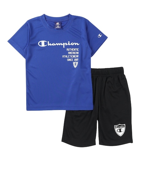 チャンピオン（CHAMPION）半袖Tシャツ ショーツ 上下セット CK-DSW05 340