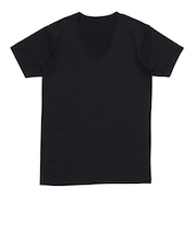 デュアリグ（DUARIG）ドライプラスクール ドットメッシュ Vネックシャツ 6S0002-WAUW-891GC BLK
