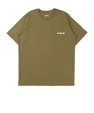 ハーレー（HURLEY）レフトチェスト ワンアンドオンリー ショートスリーブ Tシャツ MCSS261079-OLV