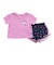 ナイキ（NIKE）ジュニア CHERRY AOP TEMPO 半袖Tシャツ インナーショーツ付き 上下セット 26N746-U90