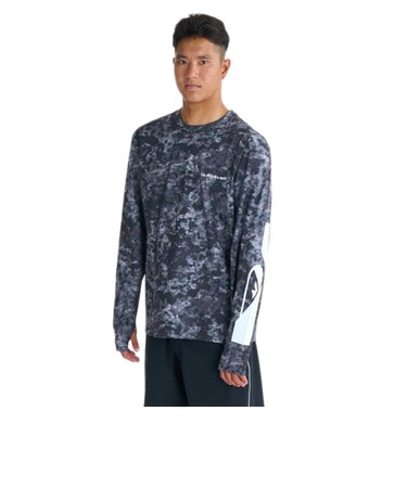 クイックシルバー（Quiksilver）ラッシュガード HOLMES 長袖サーフTシャツ 26SPQLY261014BLK2
