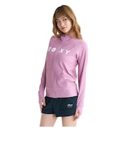 ロキシー(ROXY)ラッシュガード 長袖 RASHIE PARKA ラッシュパーカー 水陸両用 26SPRLY265038MAU