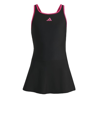 アディダス（adidas）水着 ジュニア 女子 水泳 レーサーバック スイム ドレス キッズ SV911-JZ0742