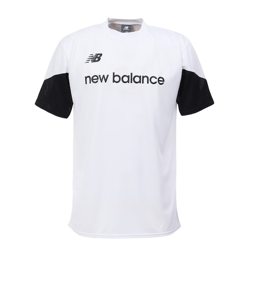 New Balance サッカーシャツ ホワイト ニューバランス（new balance）サッカーウェア プラクティス ショート