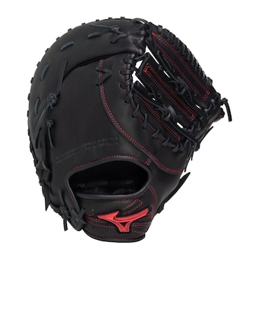 ミズノ（MIZUNO）ソフトボール用グラブ グローブ 捕手・一塁手兼用 ウィルドライブ レッド 1AJCS34600 09