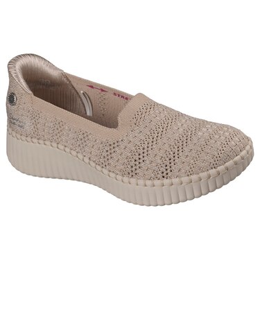 スケッチャーズ（SKECHERS）カジュアルシューズ SLIP-INS ウィルシャー BV-GLMR STP ベージュ 100823-TPE