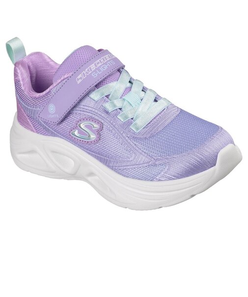 スケッチャーズ（SKECHERS）ジュニアスニーカー ガールズ スポーツシューズ ソラ グロウ 2.0 ラベンダー 303729L-LVAQ