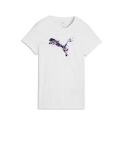 プーマ（PUMA）GRAPHICS フローラル キャット Tシャツ 694156 02 WHT