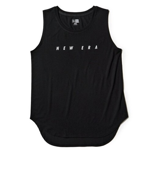 45R タンクトップ ニューエラ（NEW ERA）ノースリーブ ラウンドヘム テックタンクトップ