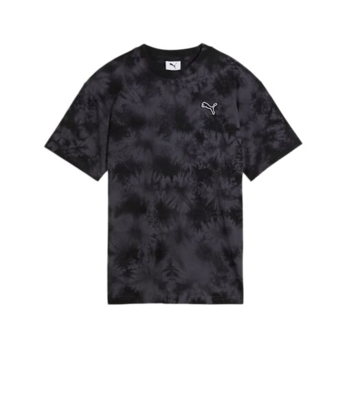 プーマ（PUMA）キッズ ESS エレベーテッド リラックスド タイダイ 半袖 Tシャツ 694236 01 BLK