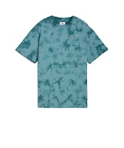 プーマ（PUMA）キッズ ESS エレベーテッド リラックスド タイダイ 半袖 Tシャツ 694236 41 GRN
