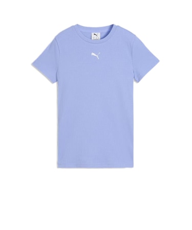 プーマ（PUMA）ガールズ ESS エレベーテッド リブ 半袖 Tシャツ 694257 60 LVD