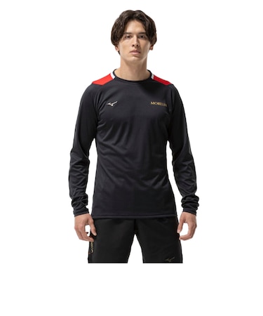 ミズノ（MIZUNO）サッカーウェア モレリア フィールド 長袖シャツ P2MAC50109