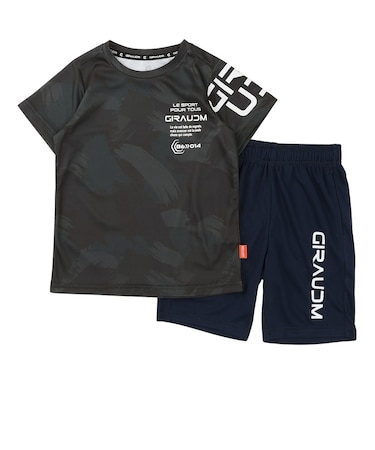 ジュニア ドライプラス 瞬速乾15 GRTSUIT 上下セット CT6S0062-TR865-GRJY NVY