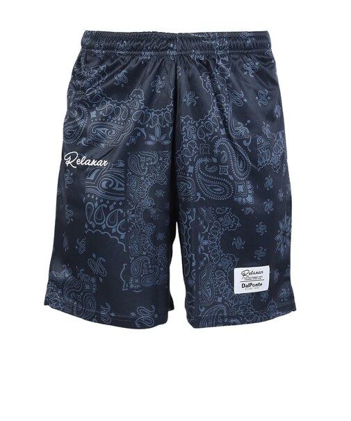 ダウポンチ（DalPonte）サッカー フットサルウェア バンダナ柄プラクティスパンツ DPZRXG023-NAVY