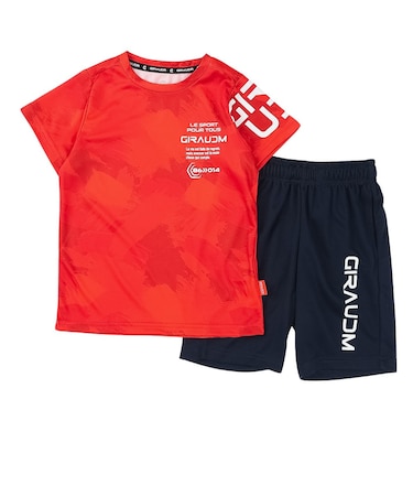 ジュニア ドライプラス 瞬速乾15 GRTSUIT 上下セット CT6S0062-TR865-GRJY ORG