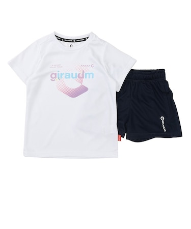 ジュニア ドライプラス 瞬速乾15 GS TSUIT2 上下セット CT6S0051-TR865-GRJY WHT