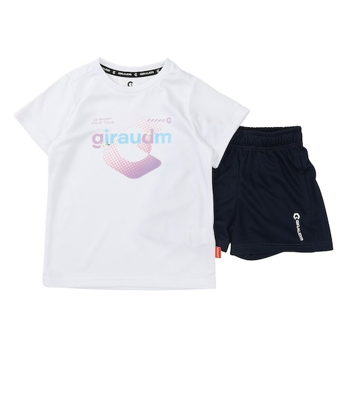 ジュニア ドライプラス 瞬速乾15 GS TSUIT2 上下セット CT6S0051-TR865-GRJY WHT