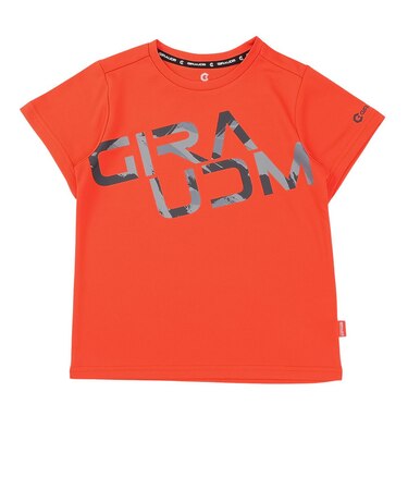 ジュニア ドライプラス 瞬速乾15 ビッグロゴ 半袖Tシャツ CT6S0046-TR865-GRJY ORG