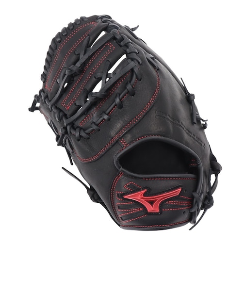 ミズノ（MIZUNO）ソフトボール用グラブ グローブ 捕手/一塁手兼用 NB ウィルドライブ レッド 左投げ用 1AJCS34600 09H