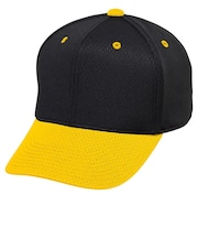 ミズノ（MIZUNO）野球 帽子 キャップ オールメッシュ 六方型 12JWBB0381